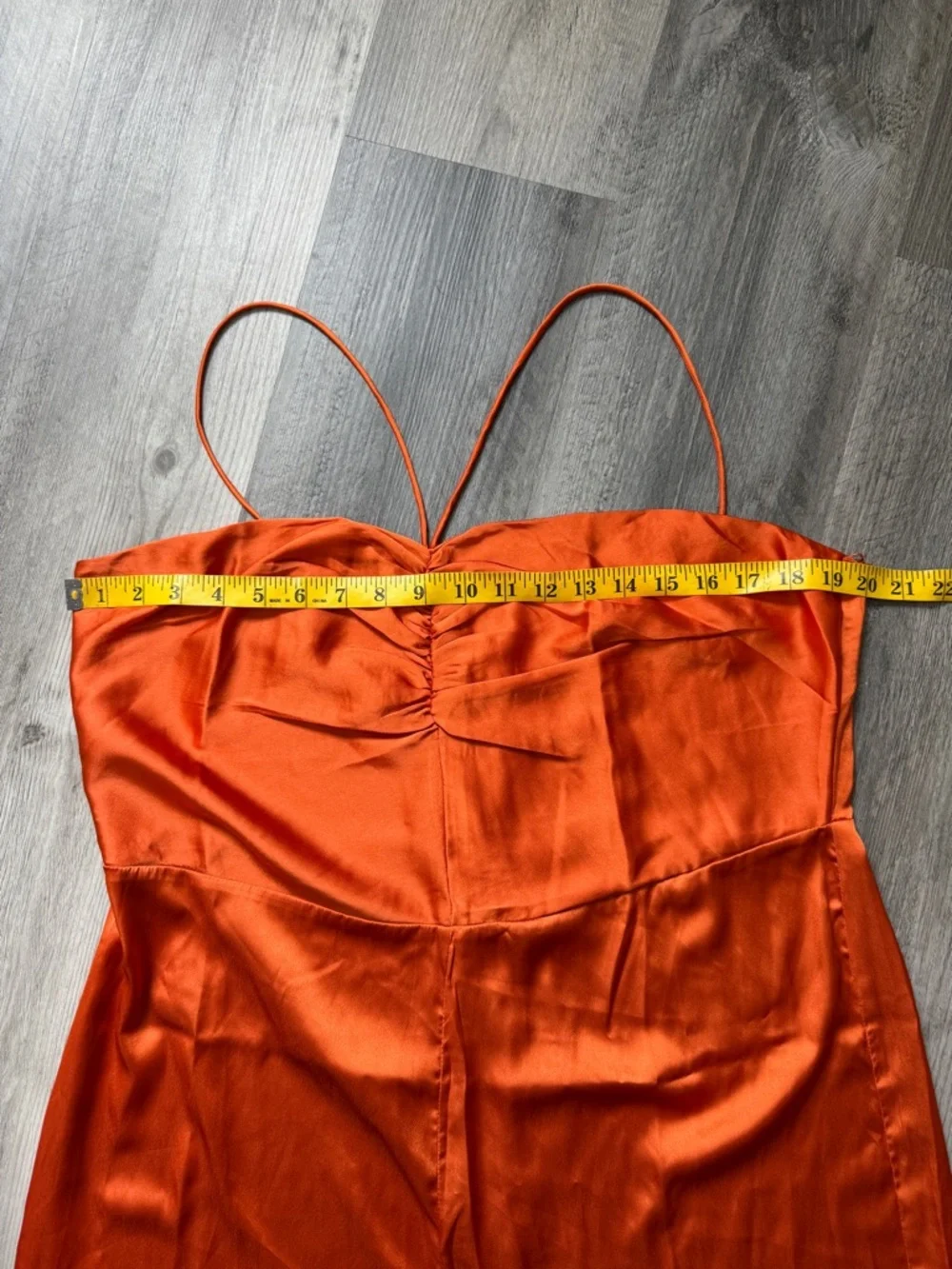 ASOS Jumpsuit NEW 14 US Plus Size Wide Leg Orange